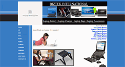 Desktop Screenshot of laptop.biztek.pk